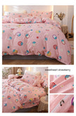 Pure Cotton Bedding Set Of Four Pieces