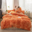 Mink Velvet Four-piece Printing Thickened Warm Bedding