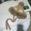 Fashion Thickened Plush Woolen Hat Women