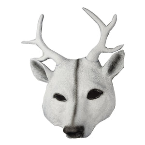 Sika Deer Mask Halloween Deer Mask Carnival Party Pu Animals Mask