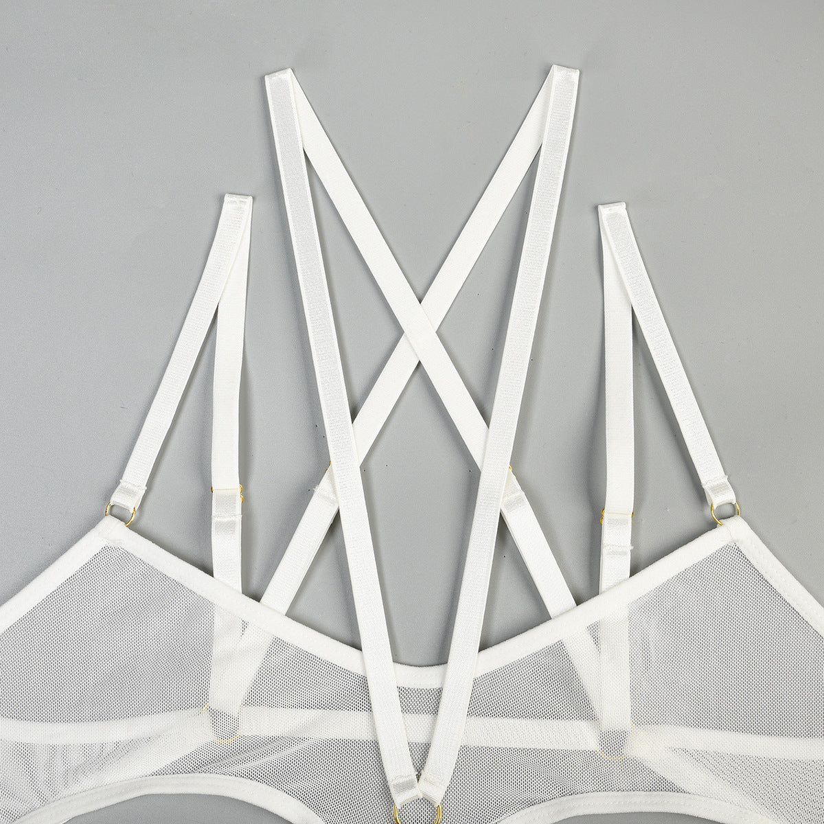 Mesh Perspective Hollow Underwear Suit