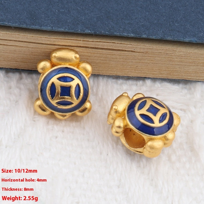 Double-sided Small Water Turtle Ingot Bracelet Hairband Jewelry Accessories