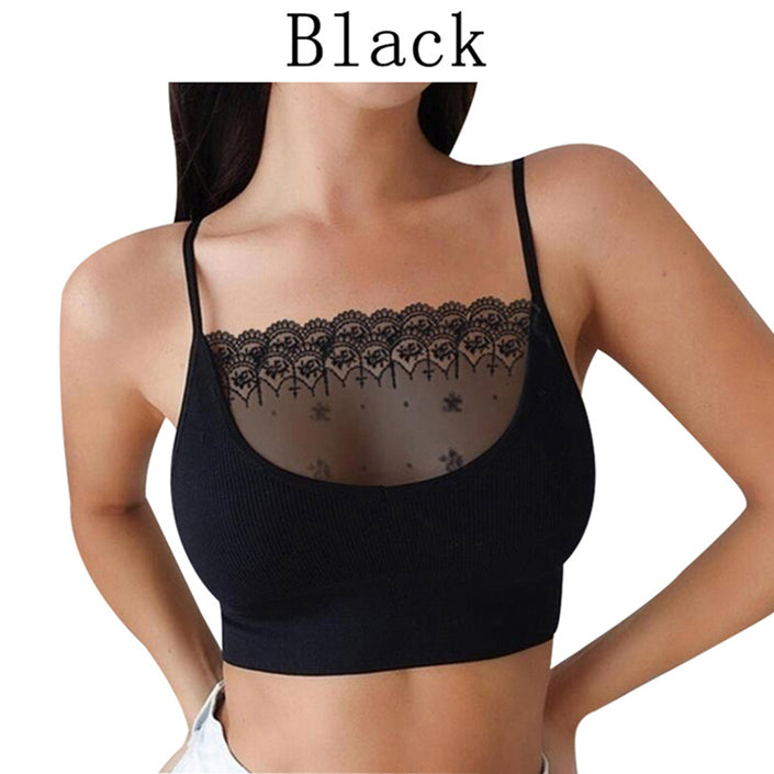Sexy Lace Sling Wrapped In The Chest With Lace Bra