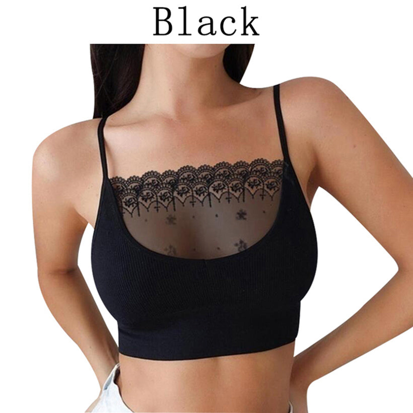 Sexy Lace Sling Wrapped In The Chest With Lace Bra