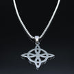 European And American Viking Rune Irish Knot Necklace