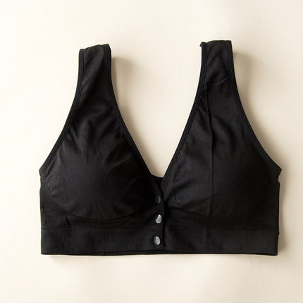 Nursing Bra Front Closure Breastfeeding Push Up Maternity Underwear