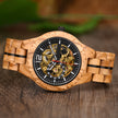 Fully Automatic Wooden Mechanical Watch