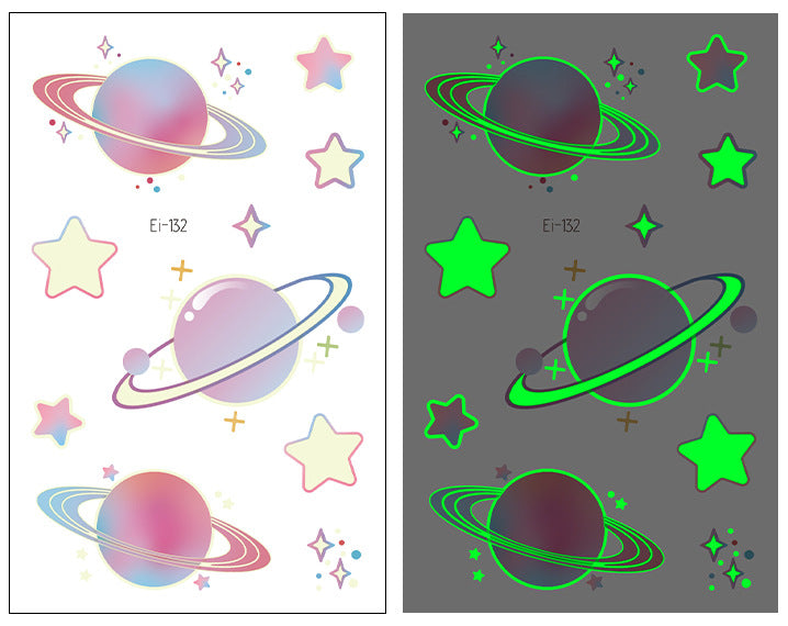 Waterproof Glitter Butterfly Tattoo Stick Gradient Tattoo