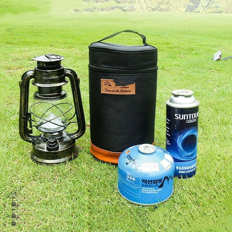 Large Capacity Cylindrical Storage Bag For Outdoor Camping Portability