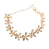Fashion Temperament And Fully-jewelled Snowflake Bracelet