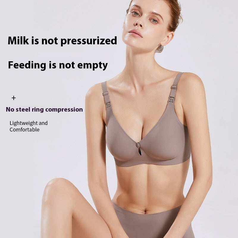 Maternity Bra Plus Size Front Buckle Nursing Underwear