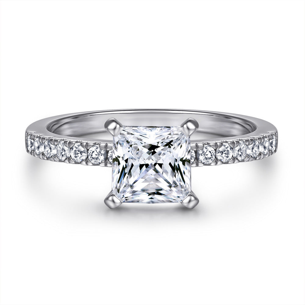 925 Sterling Silver Ring For Women Combination Sets