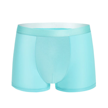 Men's Fashion Casual Ice Silk Seamless One Piece Breathable Underwear