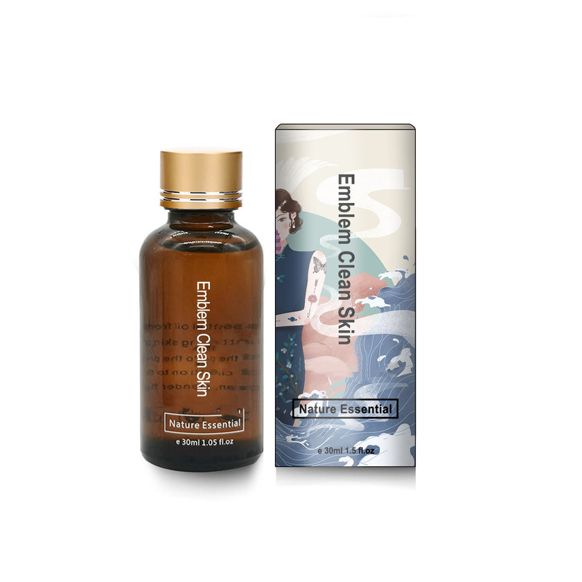 Tattoo Cleaning Agent Solution To Dilute Embroidery Pattern