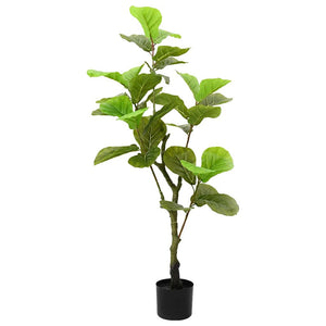 Artificial Ficus Tree, 30 Leaves, 125 cm