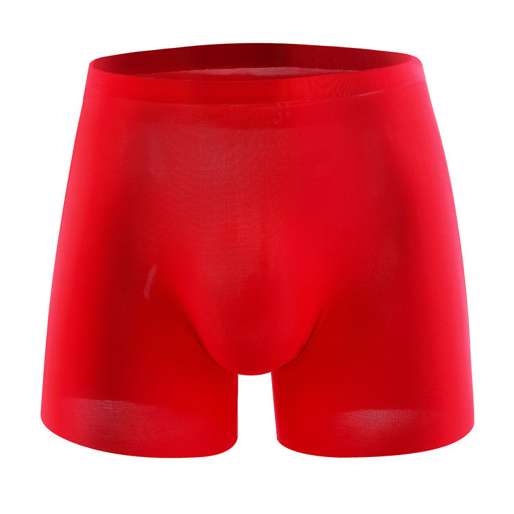 Ice Silk Underwear Men's Summer Ultra-thin Breathable