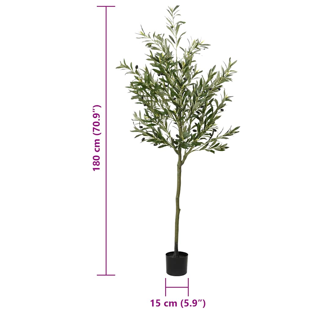 Artificial Olive Tree, 700 Leaves, 180 cm