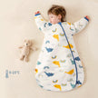 Baby Sleeping Bag With Thermostatic Cotton One-piece Anti-kick