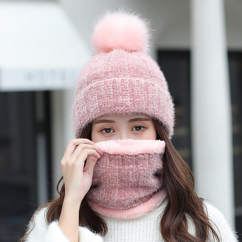 Women's Winter Fleece Thick Warm Hat