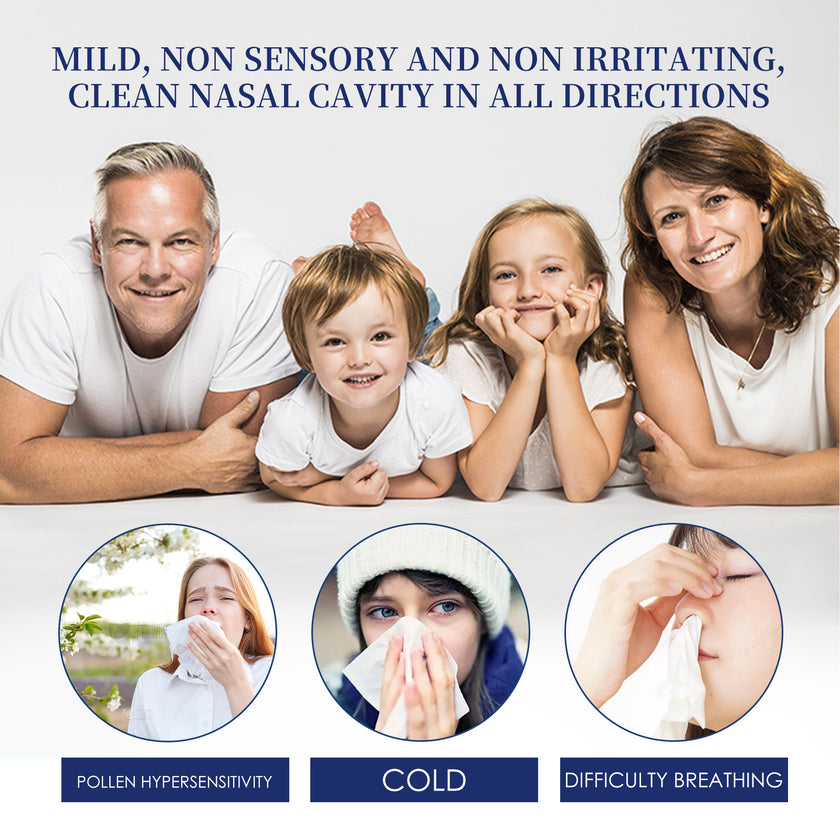Nasal Itching Nasal Congestion Runny Nose Cleaning Nasal Comfort Ventilation Spray