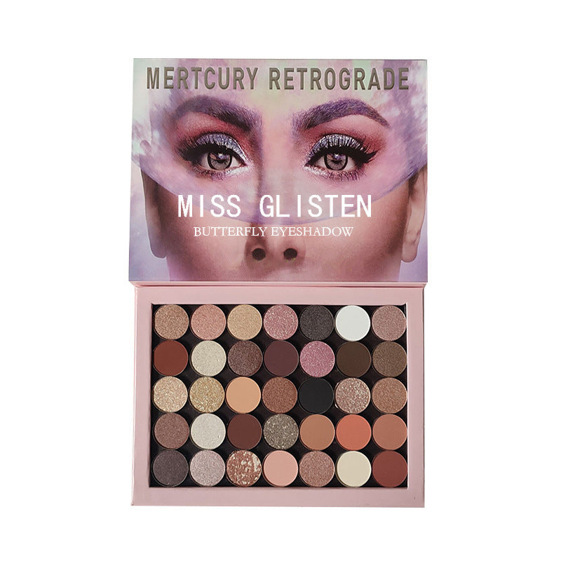 Color Magnetic Eyeshadow Palette Anti Sweat And Non-smudge Gloss Matte Eyeshadow