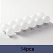 LED Make Up Mirror Light Bulb USB Holly Wood Makeup Light Three-Tone Light Mirror Light Room And Bedroom Decoration Fill Light