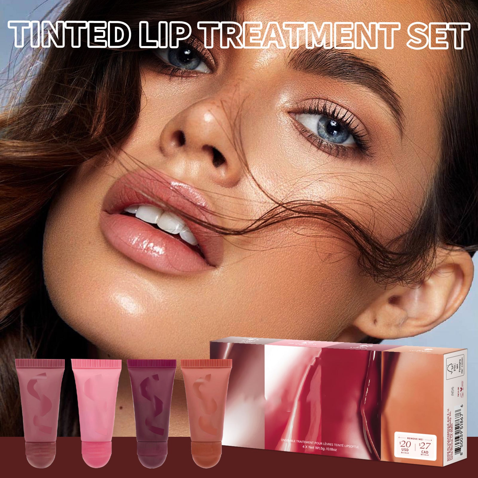 Colored Lip Balm Suit Nourishing And Hydrating