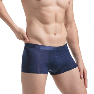 Breathable Sweat-absorbent Nylon Mercerized Underwear Men