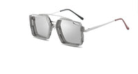 Vintage Steampunk Sunglasses Metal Hollow-out For Men