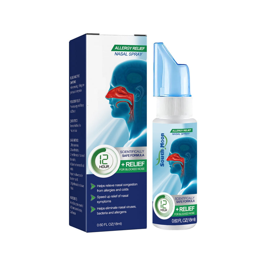 Nasal Itching Nasal Congestion Runny Nose Cleaning Nasal Comfort Ventilation Spray