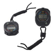 2 PCS Multifunctional Handheld Digital LCD Stopwatch Timer for Sports/Running/Racing/Swimming