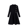 Classic Style Knitted Dress Women