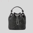 Rhinestone Women's Niche Bling Rhinestone Bucket Bag