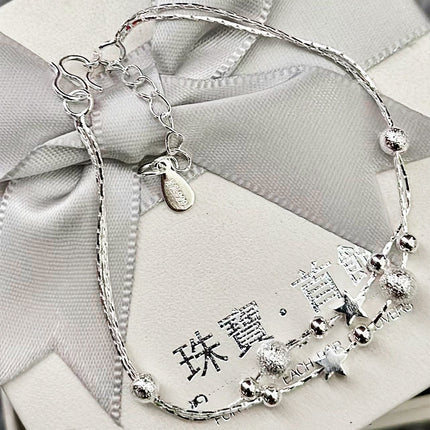 Design Double Circles Star Bracelet Female Fashion