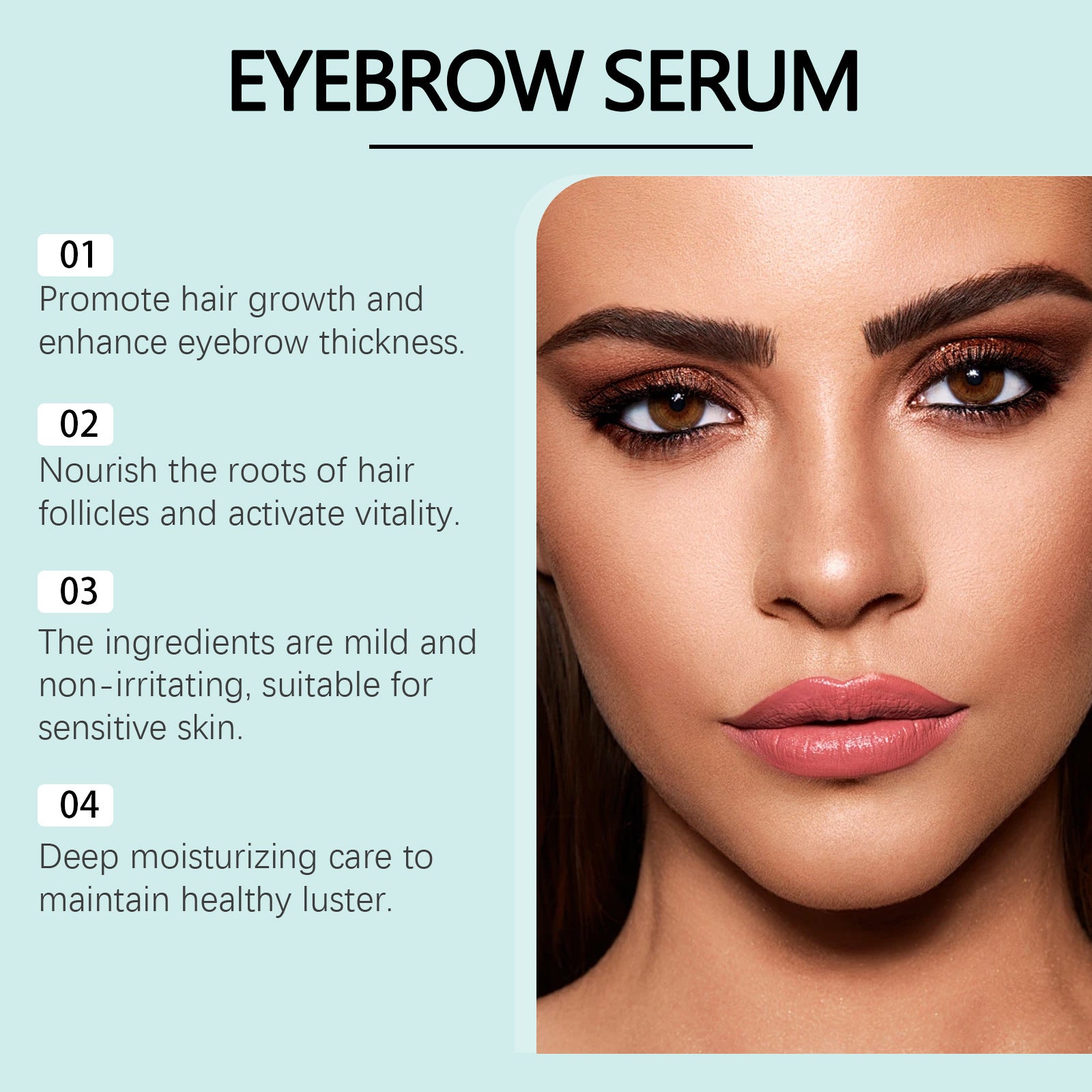 Eyebrow Liquid Gentle Moisturizing Care Eyebrow Refreshing Care Solution