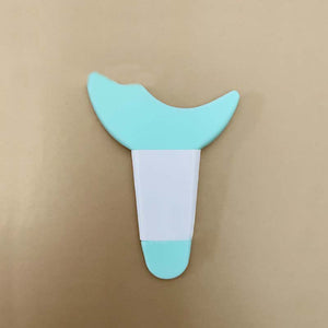 Silicone Mascara Eyelash Shield Applicator Guard Tool Multifunction Eyelash Eyeshadow Pads Reusable Eyelashes Guide Tool Makeup Stencil Aid Makeup Template Tool Outline Eyes Eyeliner Eyelash Guide Too