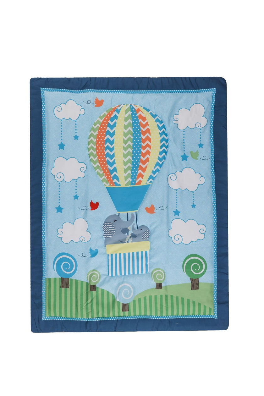 Children Quilt Fitted Sheet Single Bed Skirt Infant Bedding 3 pieces newborn kids bedding set