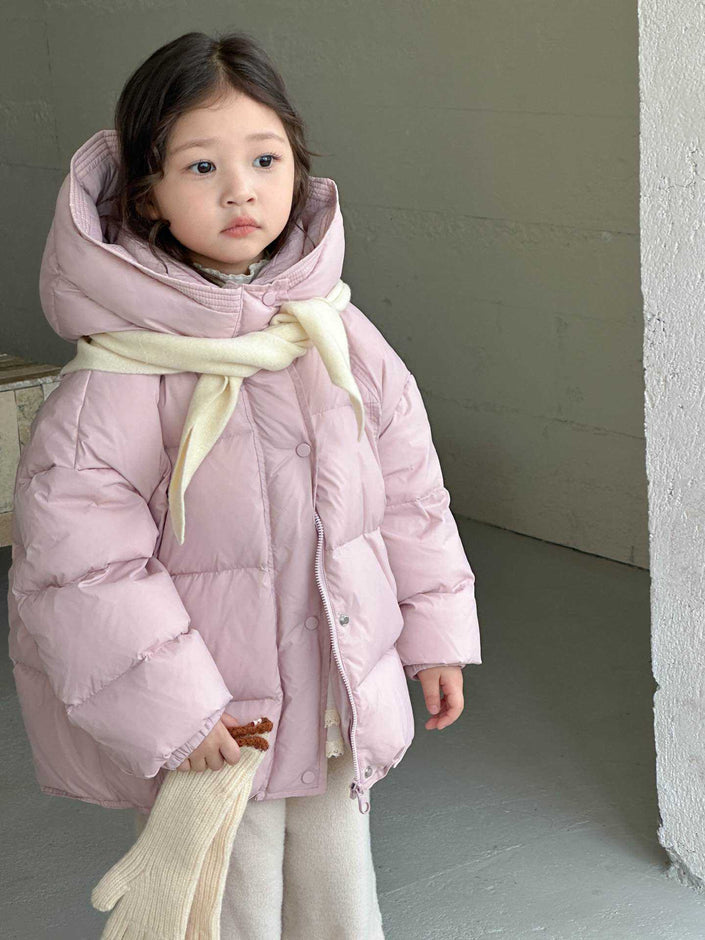 Girl's Down Jacket Winter Coat Thickened
