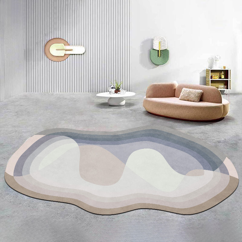 Shaped Irregular Carpet Living Room Coffee Table