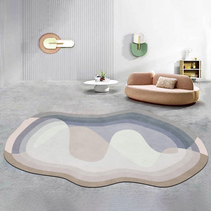Shaped Irregular Carpet Living Room Coffee Table