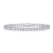 Unique Luxury Fashion Mosan Diamond S925 Silver Bracelet