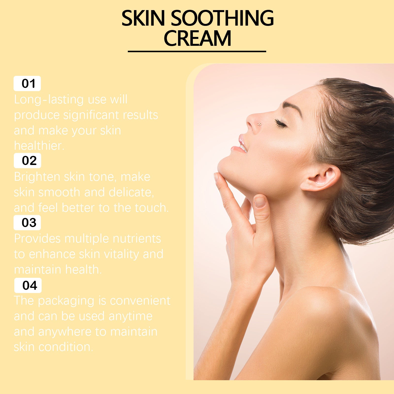 Body Skin Cream Moisturizing And Nourishing Face