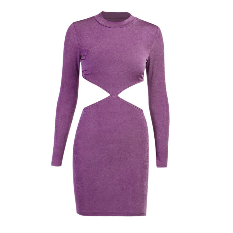 Backless Bandage Women Mini Dress Summer New Hollow Out Skinny Dresses