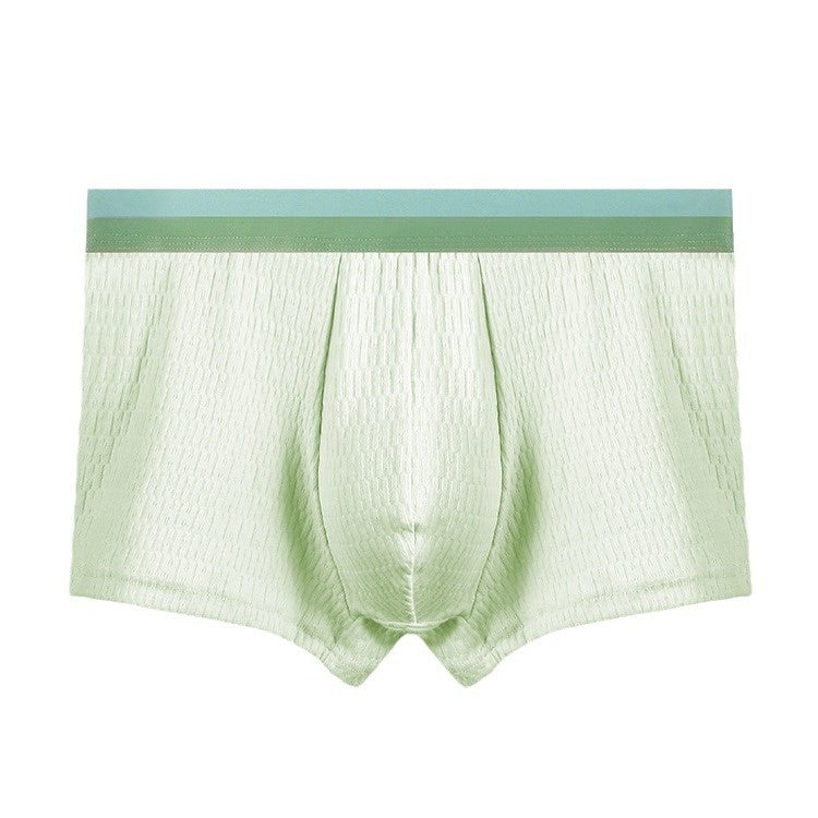 Men's Purified Cotton Underwear Thin Antibacterial Boyshorts