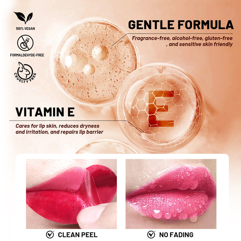 Tear And Pull Lipstick Lip Liner Long-lasting Coloring