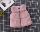 Fur Vest Short Thickened Cotton-padded Coat