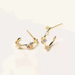 Women's Gold-plated S925 Stud Earrings