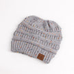 Europe And The United States New Knitted Ponytail Hat Wool Hood Outdoor Warmth