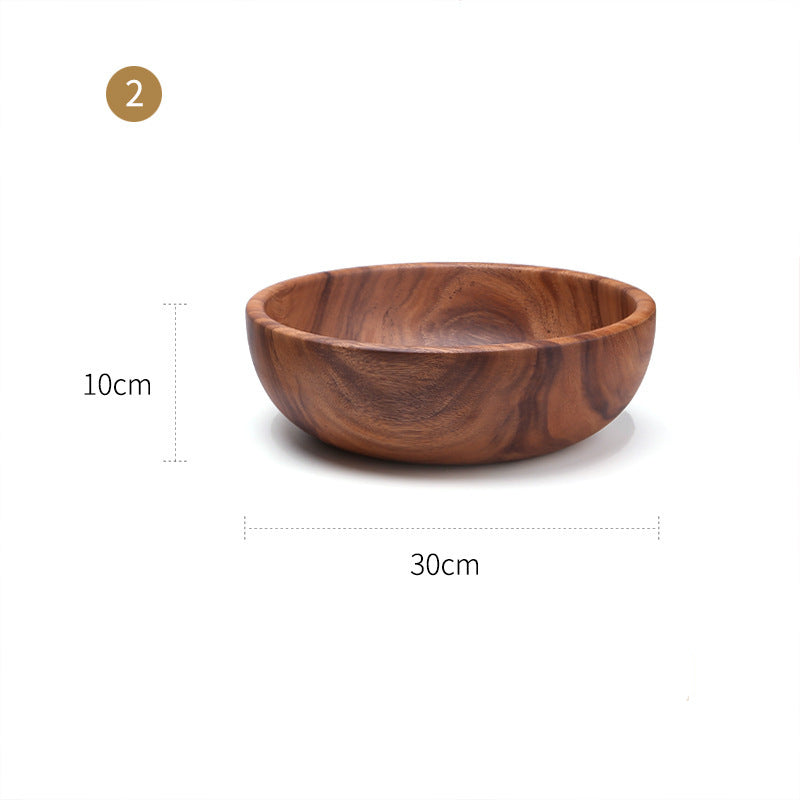 Large And Small Log Rice Bowl Tableware Hotel Restaurant Kitchen