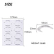 New Eyeliner Eye Makeup Eyeshadow Makeup Template Makeup Sticker 4 Pieces Reusable And Flexible Eyeliner Tape & Eyeshadow